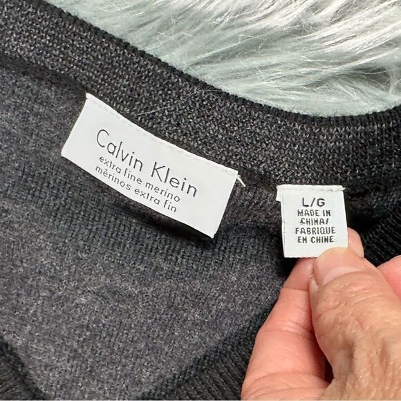 Calvin Klein extra fine Merino wool - Picture 6 of 6